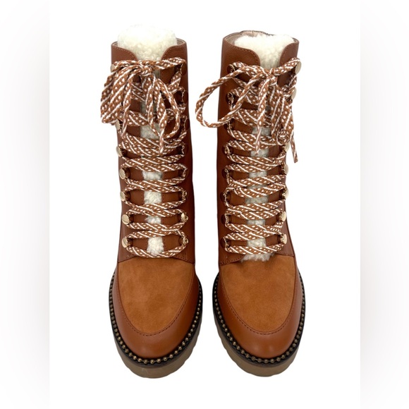 Cecelia New York Women’s Tia Cognac Boots by Anthropologie - Size 9B - NWOB - Picture 5 of 14